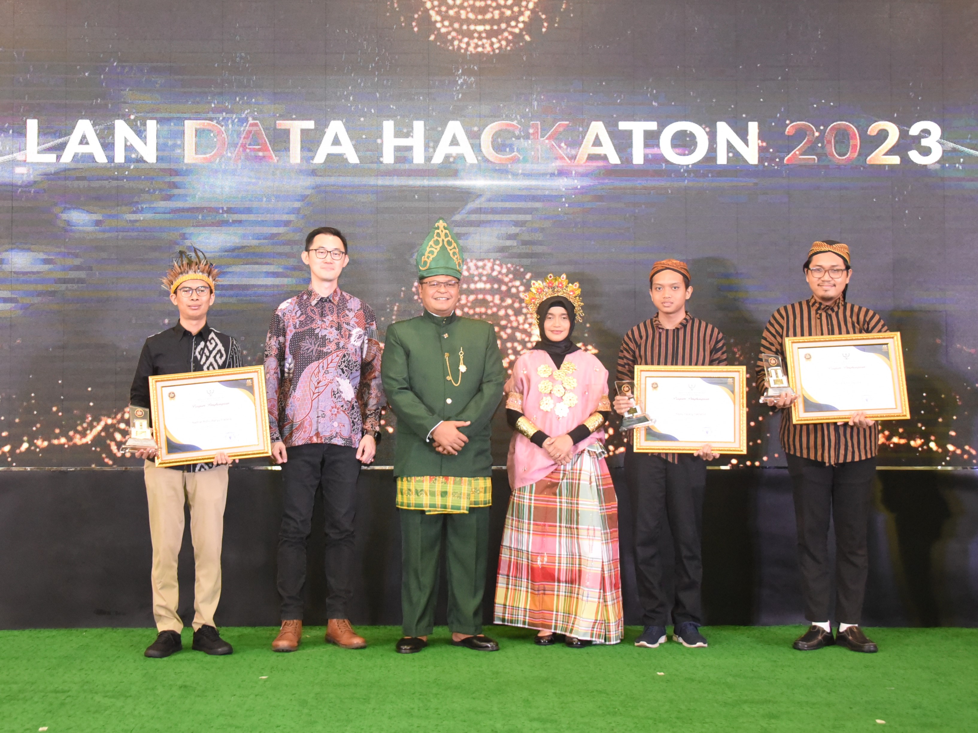 2023 LAN Award Makarti Bhakti Nagari on LAN Data Hackathon
